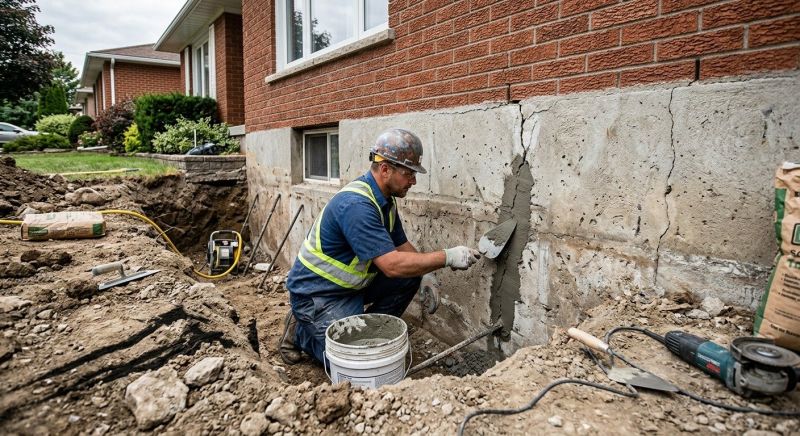 Basement Foundation Repair in Bonner Springs, KS