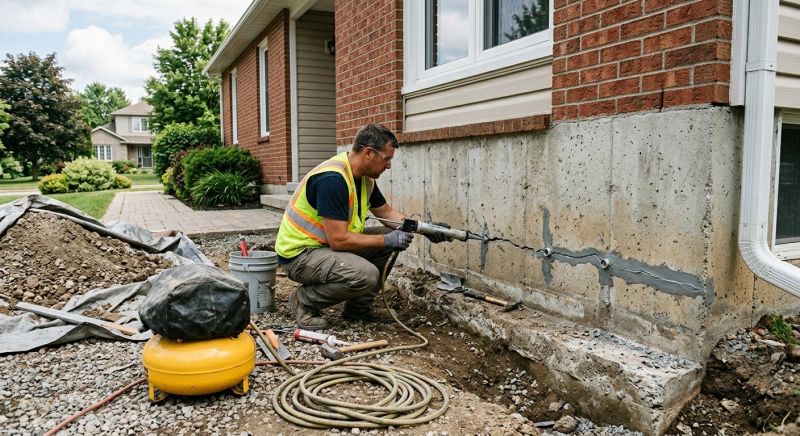 Basement Foundation Repair in Clay County, MO