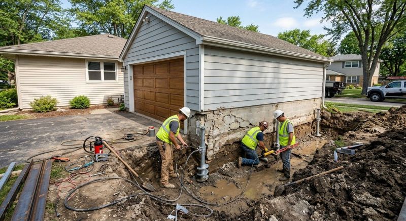 Basement Foundation Repair in Clay County, MO