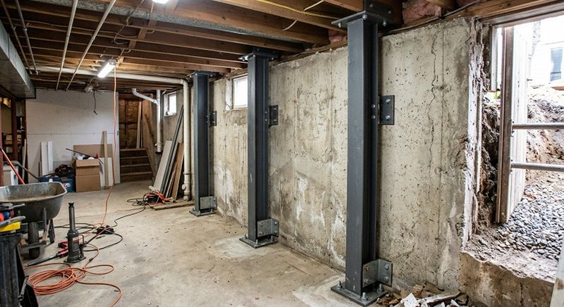 Basement Stabilization in Leavenworth, KS
