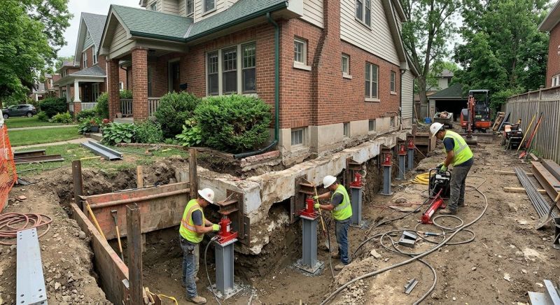 Basement Underpinning in Leavenworth, KS