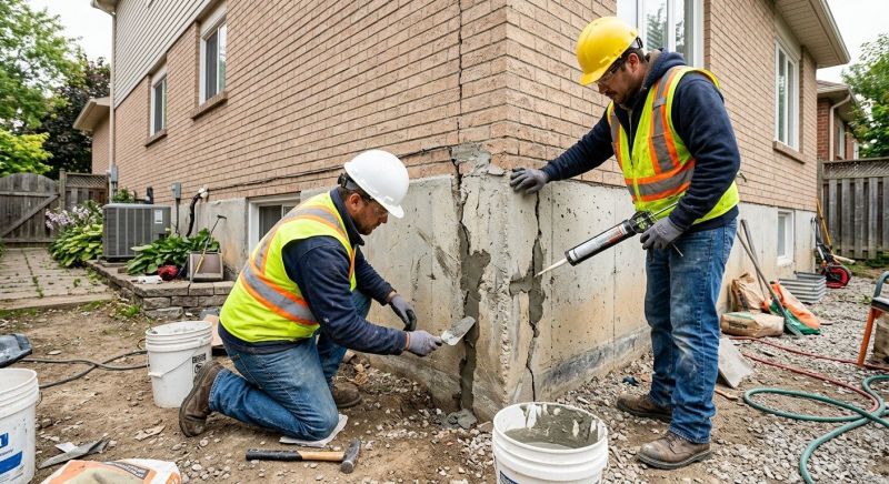 Building Foundation Repair in Basehor, KS