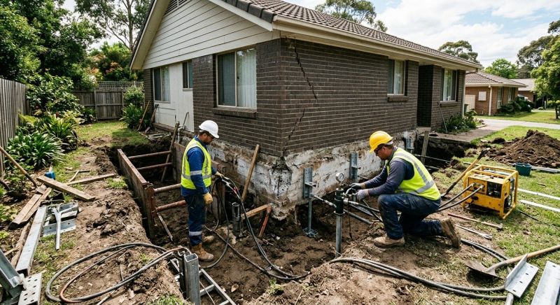 Building Foundation Repair in Leavenworth, KS