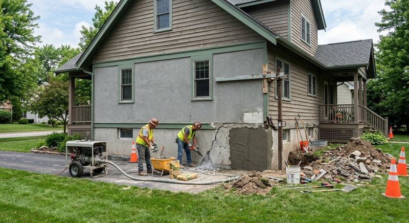 Building Foundation Repair in Platte County, MO