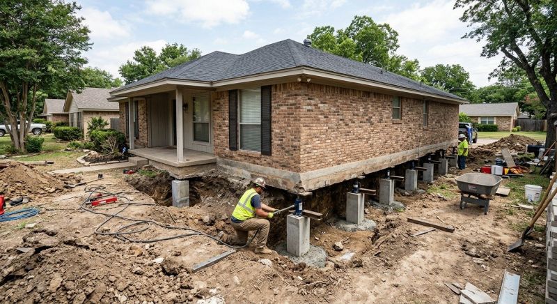 Concrete Foundation Leveling in Shawnee, KS