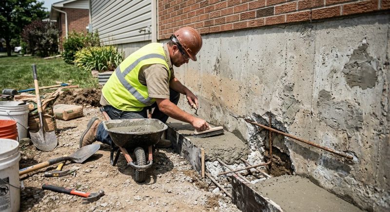 Concrete Foundation Repair in Platte County, MO