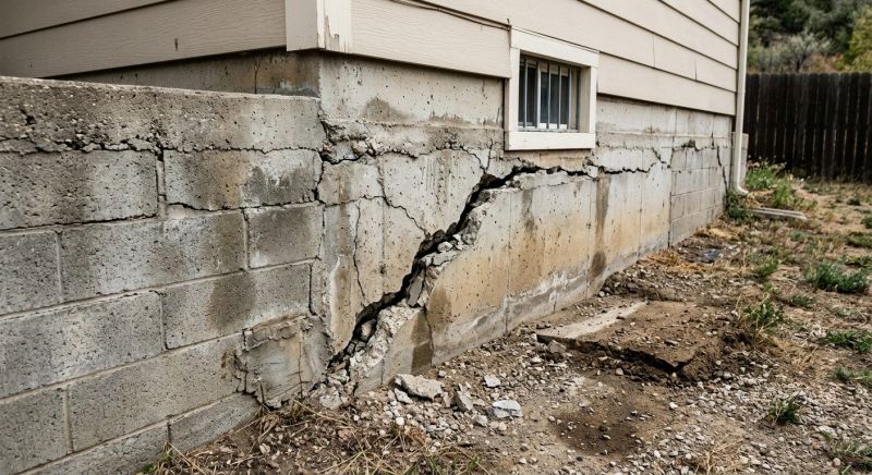 Cracked Foundation Repair in Leavenworth County, KS