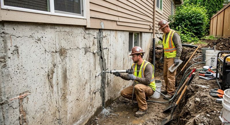 Cracked Foundation Repair in Smithville, MO