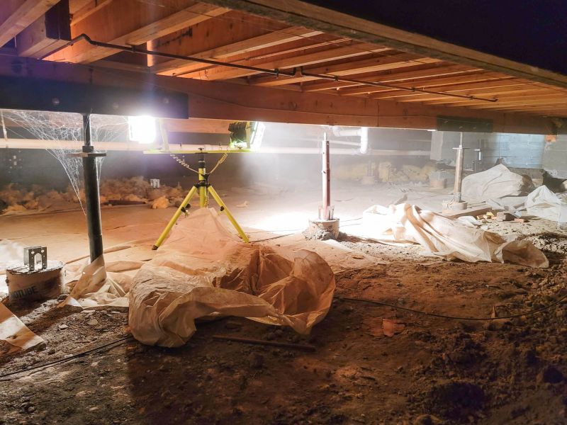 Crawlspace Foundation Repair in Basehor, KS
