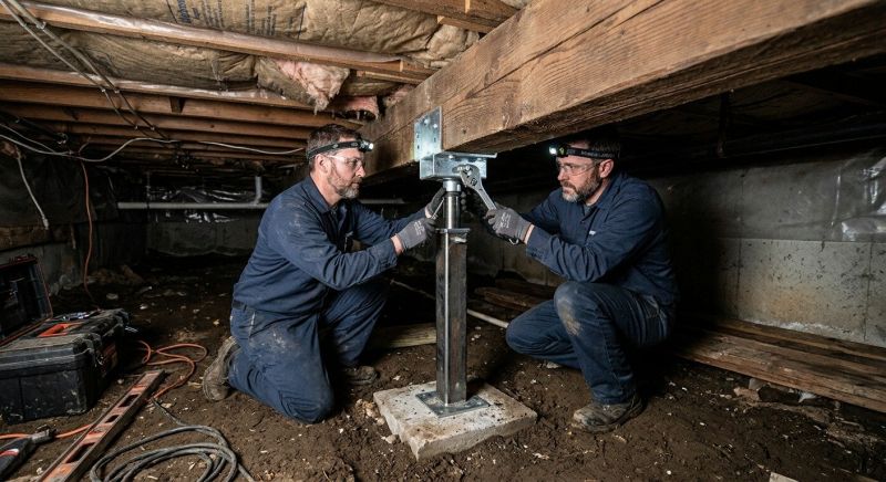 Crawlspace Foundation Repair in Kansas City, KS