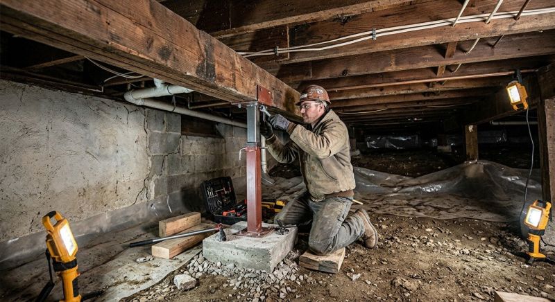 Crawlspace Foundation Repair in Kansas City, KS