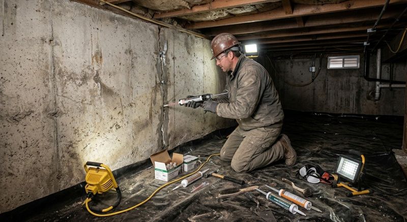 Crawlspace Foundation Repair in Oskaloosa, KS