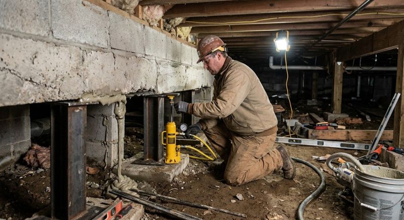 Crawlspace Foundation Repair in Shawnee, KS