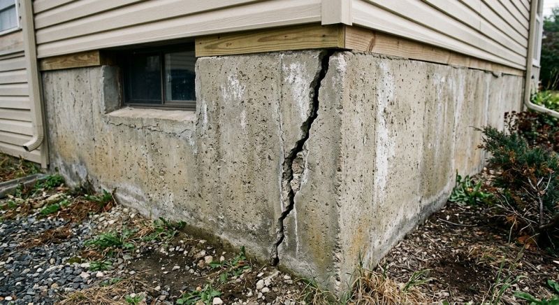 Foundation Crack Repair in De Soto, KS