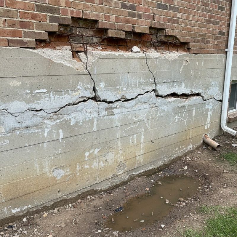 Foundation Cracks Repair in Leavenworth, KS