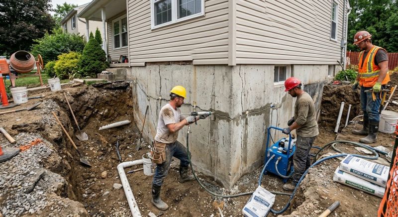Foundation Damage Repair in Basehor, KS