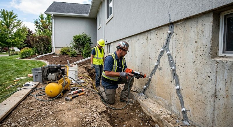 Foundation Damage Repair in Trimble, MO