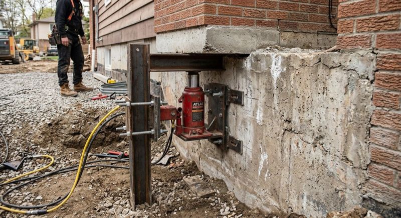 Foundation Jacking in Bonner Springs, KS