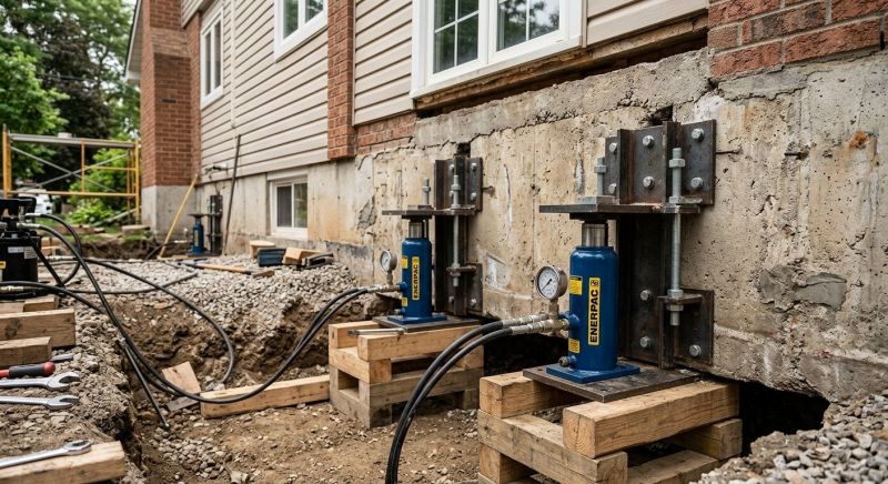 Foundation Jacking in Cummings, KS