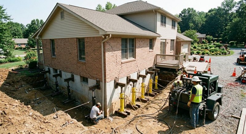 Foundation Jacking in Kansas City, MO