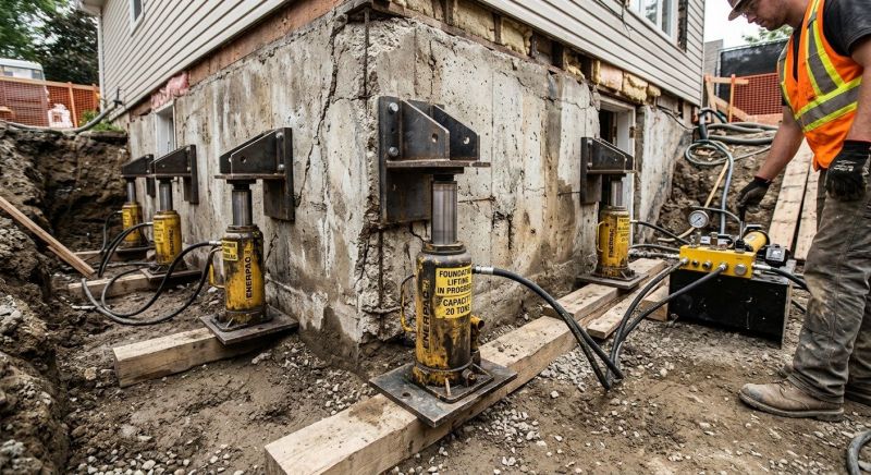 Foundation Jacking in Leavenworth County, KS