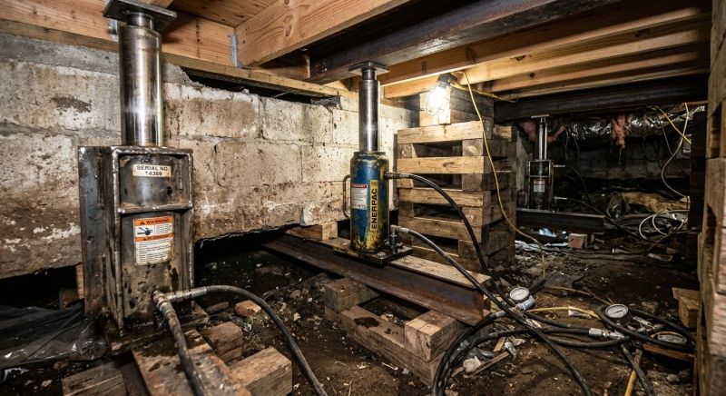 Foundation Jacking in Mission, KS