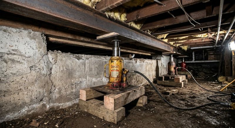 Foundation Jacking in Mission, KS