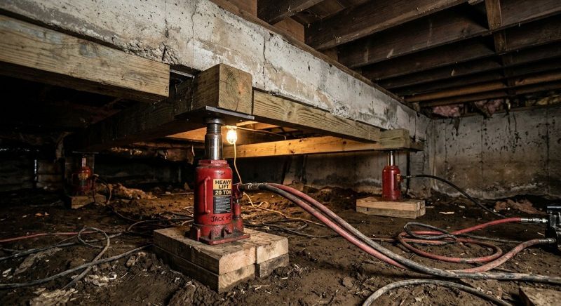 Foundation Jacking in Smithville, MO