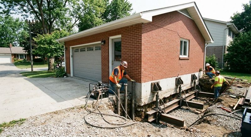 Foundation Lifting in Bonner Springs, KS
