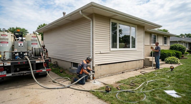 Foundation Lifting in Clay County, MO