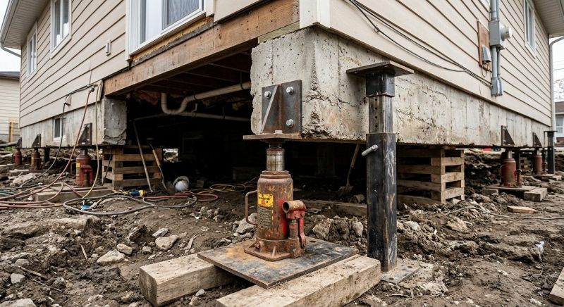 Foundation Lifting in Cummings, KS