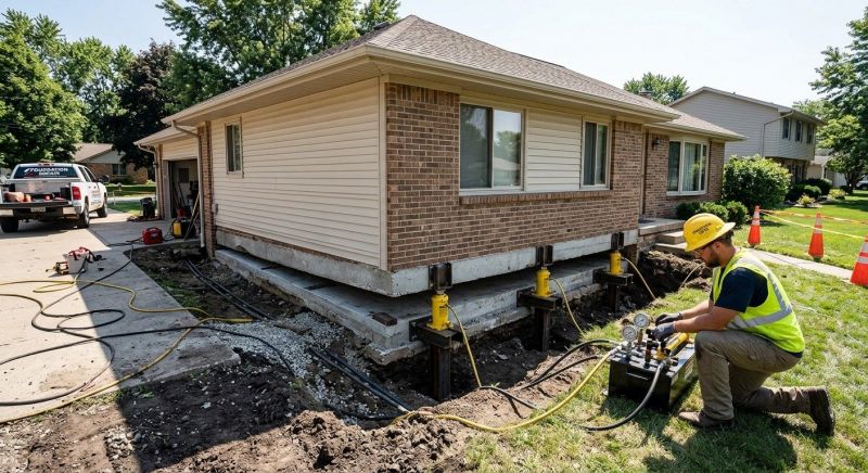 Foundation Lifting in Cummings, KS