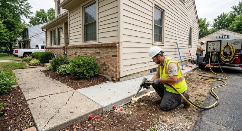 Foundation Lifting in Kansas City, MO