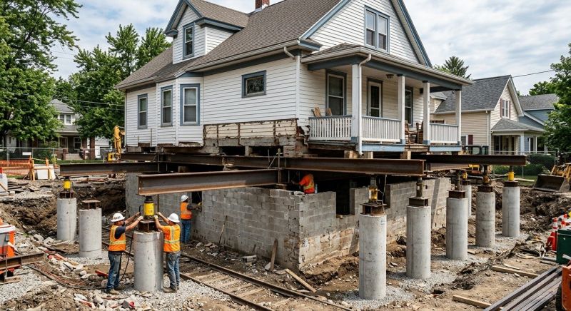 Foundation Raising in Trimble, MO