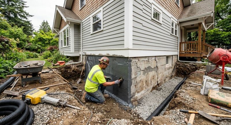 Foundation Renovation in Leavenworth, KS