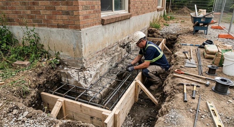 Foundation Repair in Basehor, KS