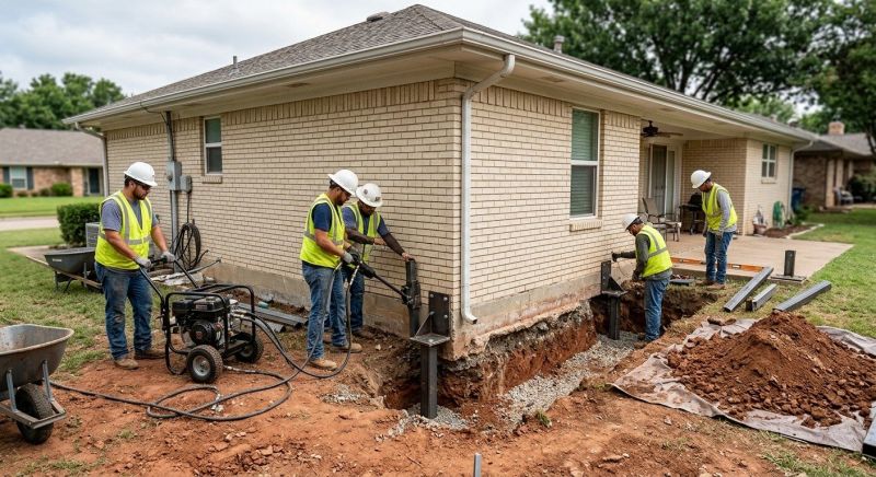 Foundation Stabilizing in Kansas City, MO