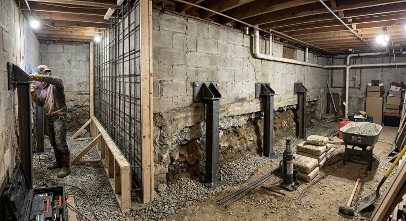 Foundation Stabilizing in Smithville, MO