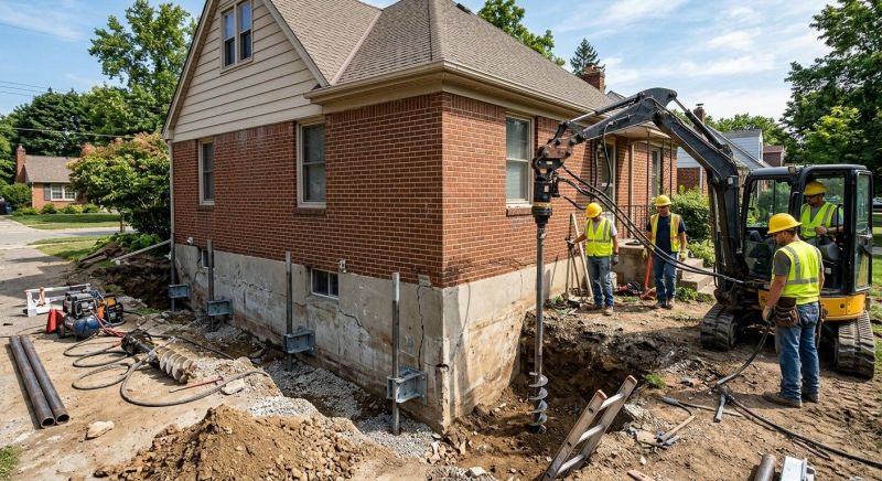 Foundation Stabilizing in Trimble, MO