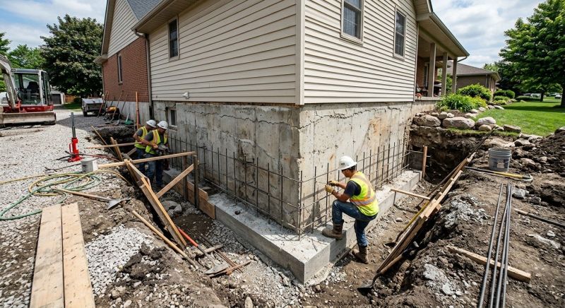 Foundation Strengthening in Leavenworth, KS