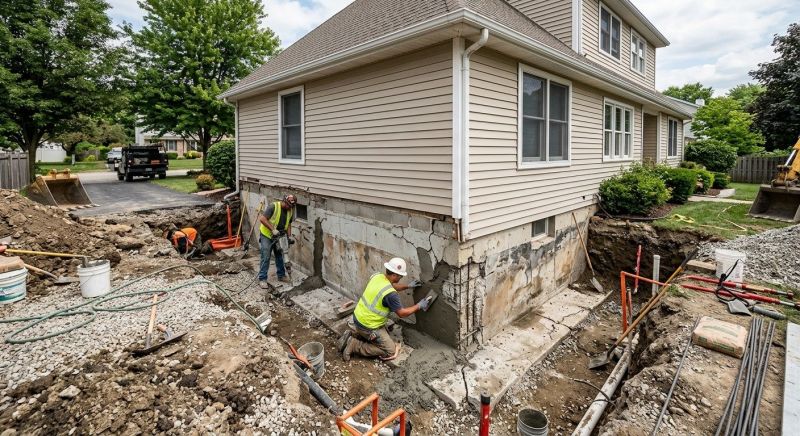 Foundation Strengthening in Leavenworth, KS