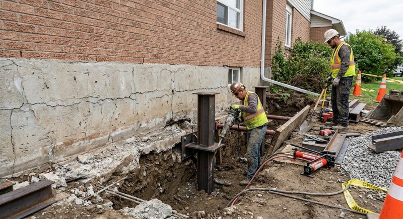 Foundation Structural Repair in Clay County, MO