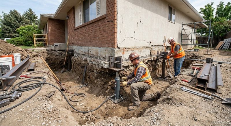 Foundation Structural Repair in De Soto, KS
