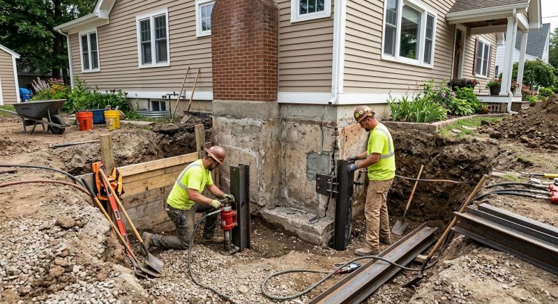 Foundation Structural Repair in De Soto, KS