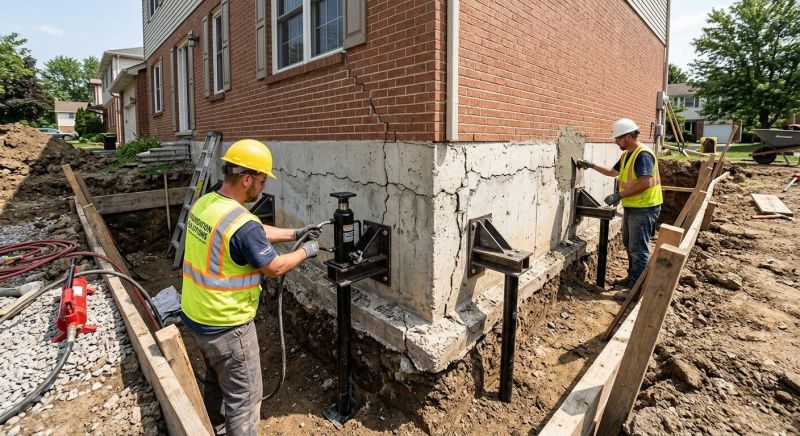 Foundation Structural Repair in Kansas City, KS