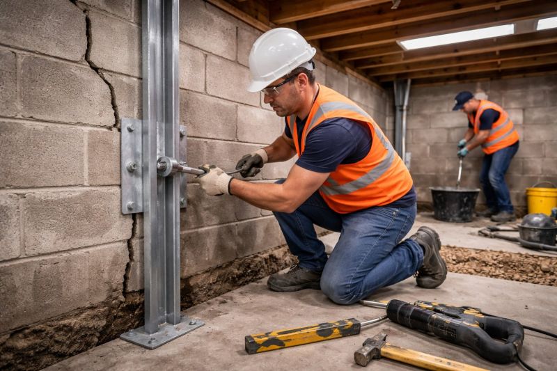 Foundation Structural Repair in Linwood, KS