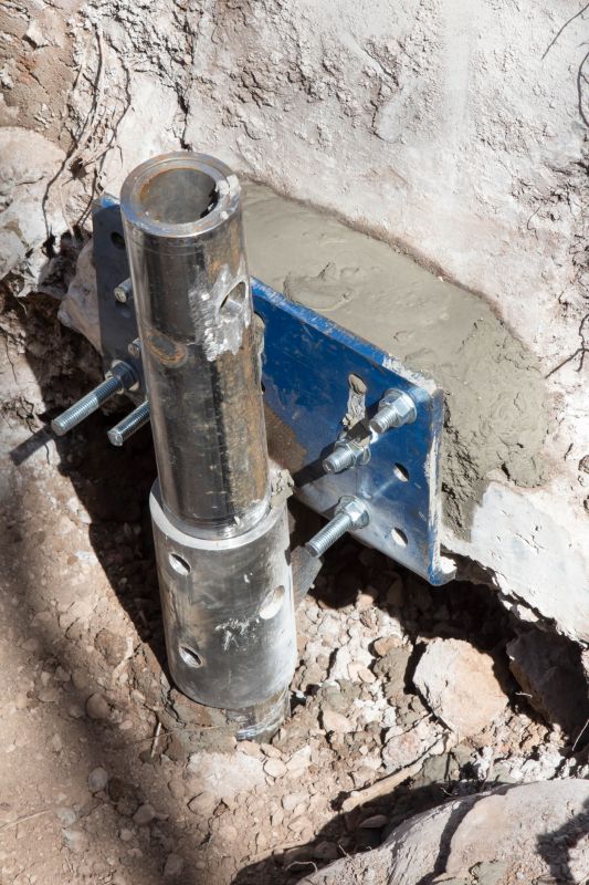 Helical Piers Installation in Leavenworth, KS