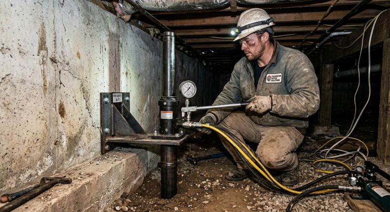 Home Foundation Leveling in De Soto, KS