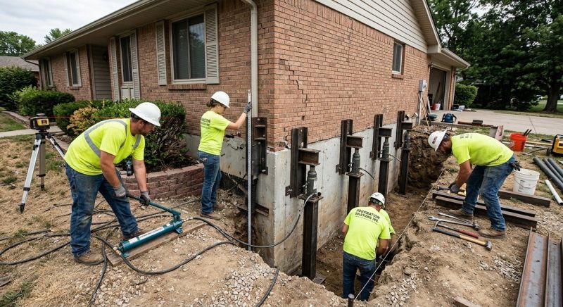 Home Foundation Leveling in Shawnee, KS