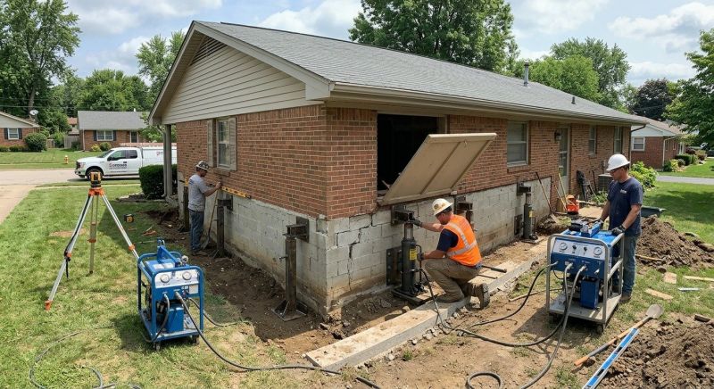 Home Foundation Leveling in Smithville, MO
